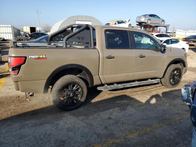 1N6AA1ED7LN510692 - 2020 NISSAN TITAN SV TAN photo 3