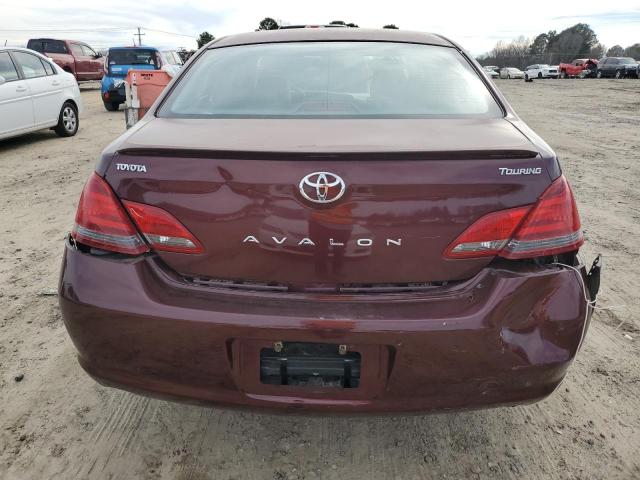 4T1BK36B78U285096 - 2008 TOYOTA AVALON XL MAROON photo 6