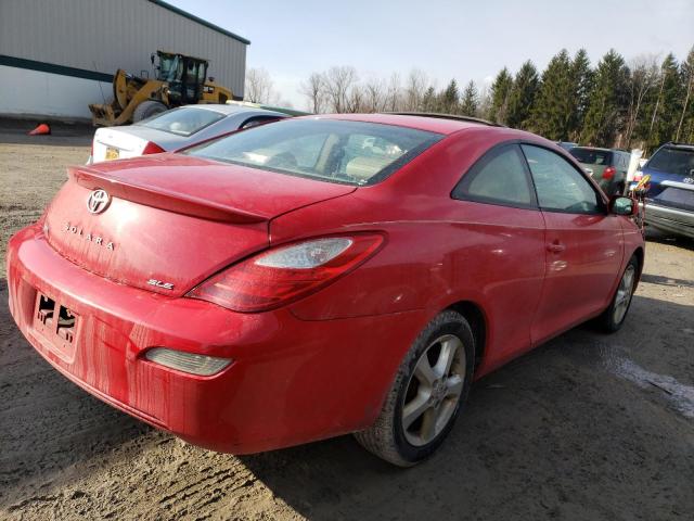 4T1CA30P98U160371 - 2008 TOYOTA CAMRY SOLA SE RED photo 3