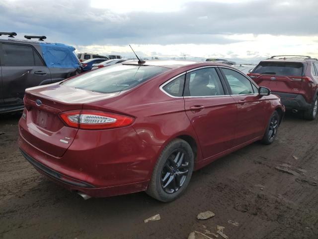 3FA6P0HDXGR185123 - 2016 FORD FUSION SE BURGUNDY photo 3