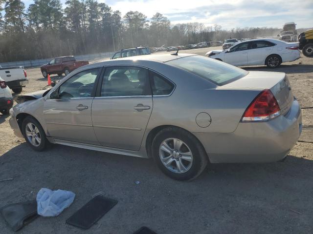 2G1WA5E39C1153761 - 2012 CHEVROLET IMPALA LS TAN photo 2