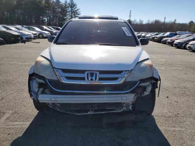 5J6RE4H56AL013989 - 2010 HONDA CR-V EX WHITE photo 5