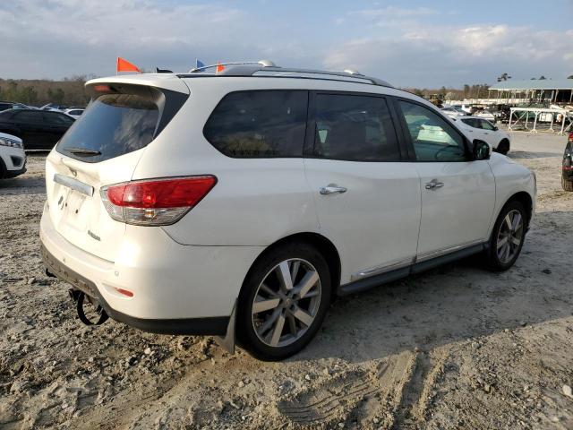 5N1AR2MN7EC653048 - 2014 NISSAN PATHFINDER S WHITE photo 3