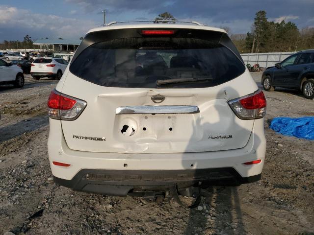 5N1AR2MN7EC653048 - 2014 NISSAN PATHFINDER S WHITE photo 6