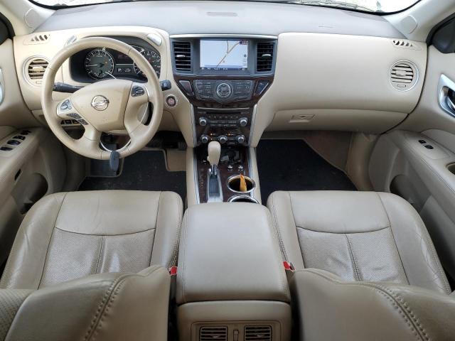 5N1AR2MN7EC653048 - 2014 NISSAN PATHFINDER S WHITE photo 8