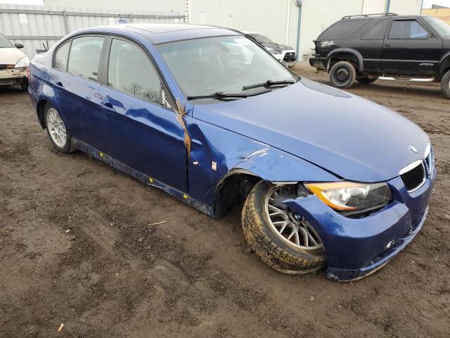 WBAVH13517KC97029 - 2007 BMW 323 I BLUE photo 4