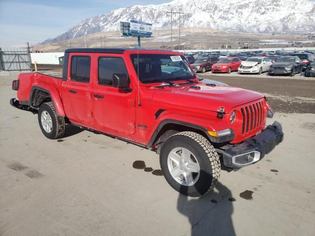 1C6JJTAM9NL163456 - 2022 JEEP GLADIATOR SPORT RED photo 4