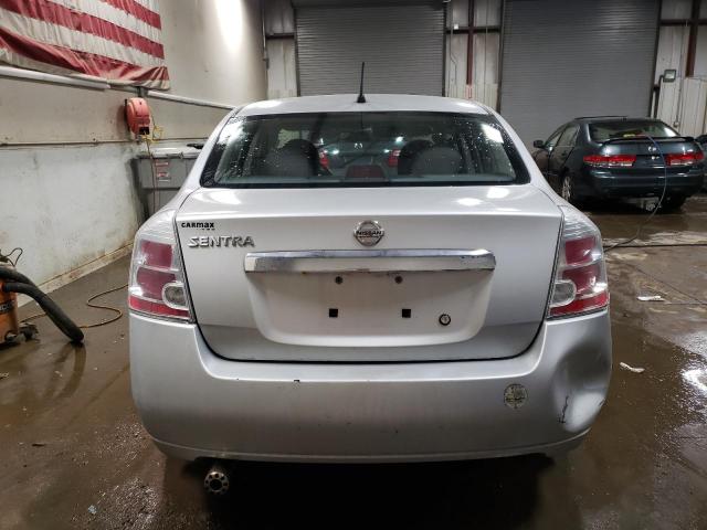 3N1AB6AP4AL631015 - 2010 NISSAN SENTRA 2.0 SILVER photo 6