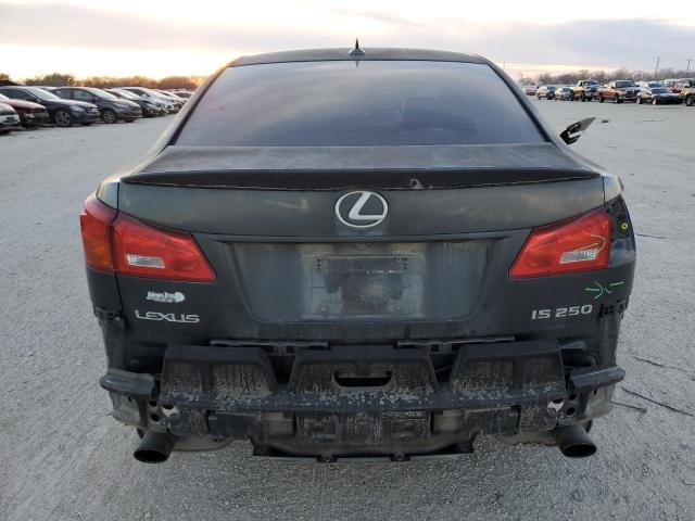 JTHBK262882060310 - 2008 LEXUS IS 250 GRAY photo 6