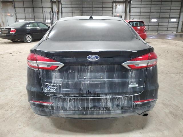 3FA6P0HD4KR199298 - 2019 FORD FUSION SE BLACK photo 6