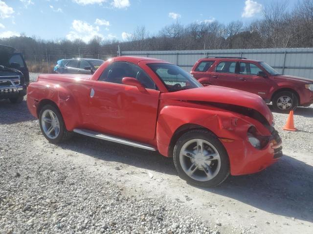 1GCES14P94B109144 - 2004 CHEVROLET SSR RED photo 4