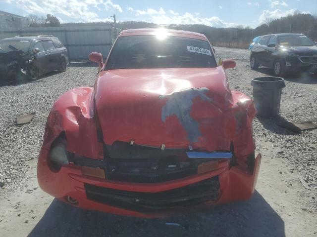 1GCES14P94B109144 - 2004 CHEVROLET SSR RED photo 5