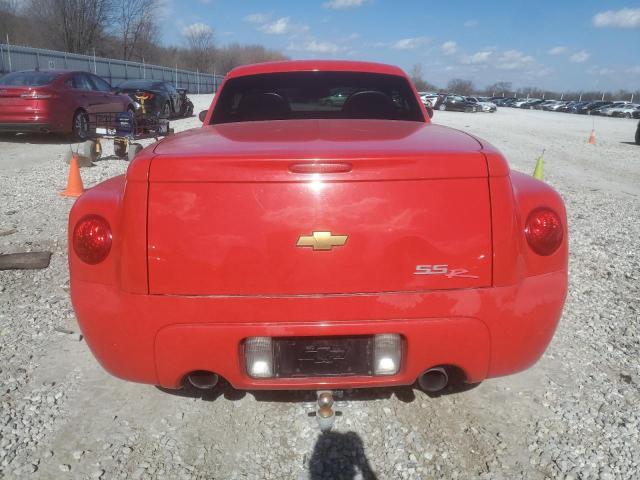 1GCES14P94B109144 - 2004 CHEVROLET SSR RED photo 6