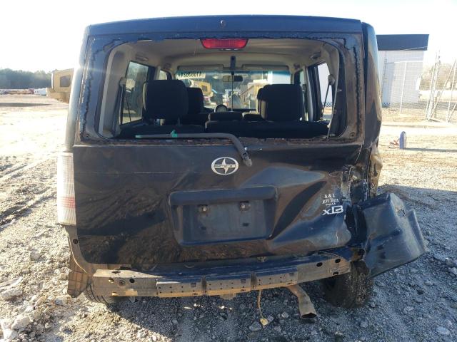 JTLKT324764110664 - 2006 TOYOTA SCION XB BLACK photo 6