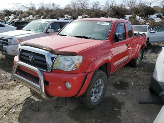 5TEUU42N77Z381135 - 2007 TOYOTA TACOMA ACCESS CAB RED photo 1