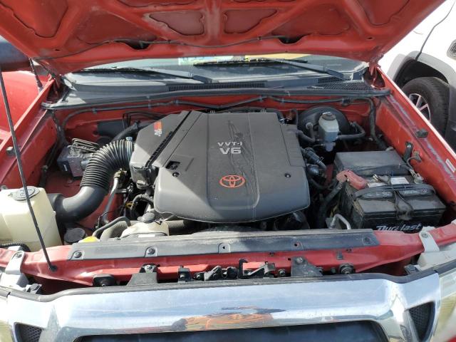 5TEUU42N77Z381135 - 2007 TOYOTA TACOMA ACCESS CAB წითელი ფოტო 11