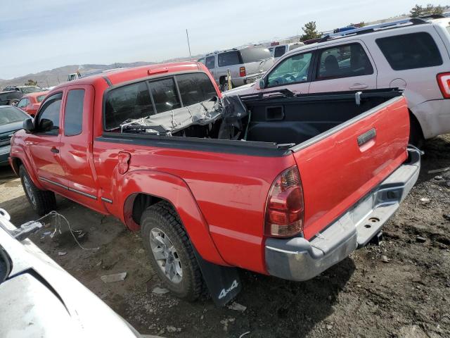 5TEUU42N77Z381135 - 2007 TOYOTA TACOMA ACCESS CAB RED photo 2