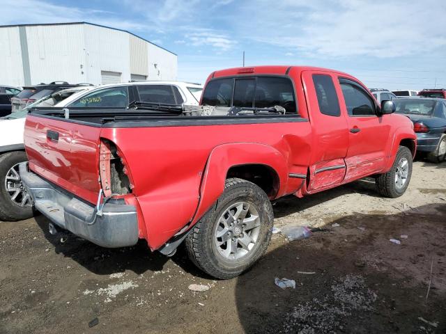 5TEUU42N77Z381135 - 2007 TOYOTA TACOMA ACCESS CAB წითელი ფოტო 3
