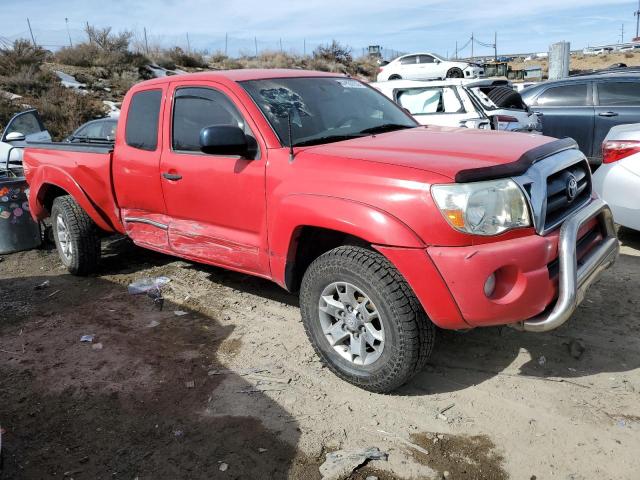 5TEUU42N77Z381135 - 2007 TOYOTA TACOMA ACCESS CAB წითელი ფოტო 4