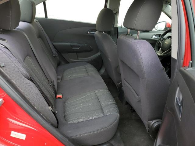 1G1JC5SHXF4156777 - 2015 CHEVROLET SONIC LT RED photo 10