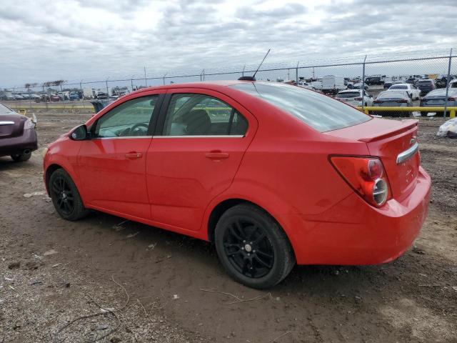 1G1JC5SHXF4156777 - 2015 CHEVROLET SONIC LT RED photo 2