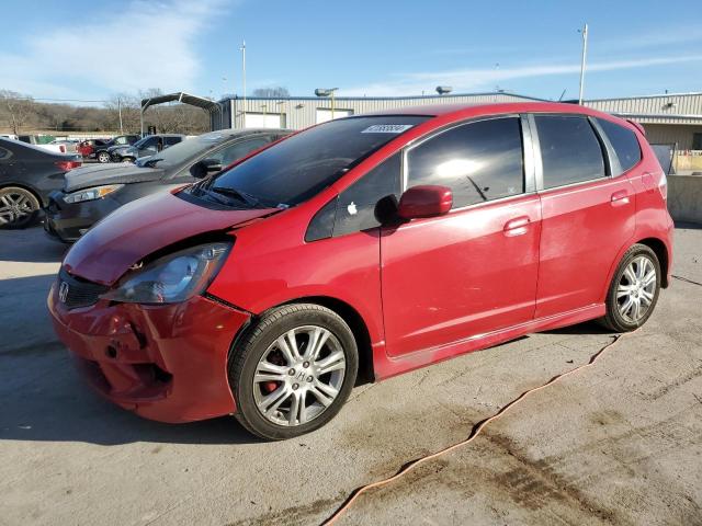 JHMGE8H56BC017819 - 2011 HONDA FIT SPORT RED photo 1