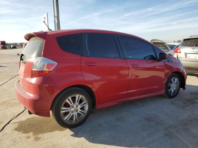 JHMGE8H56BC017819 - 2011 HONDA FIT SPORT RED photo 3