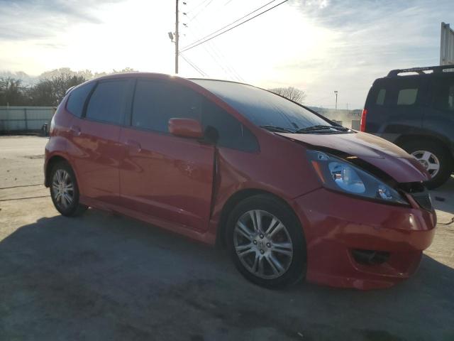 JHMGE8H56BC017819 - 2011 HONDA FIT SPORT RED photo 4