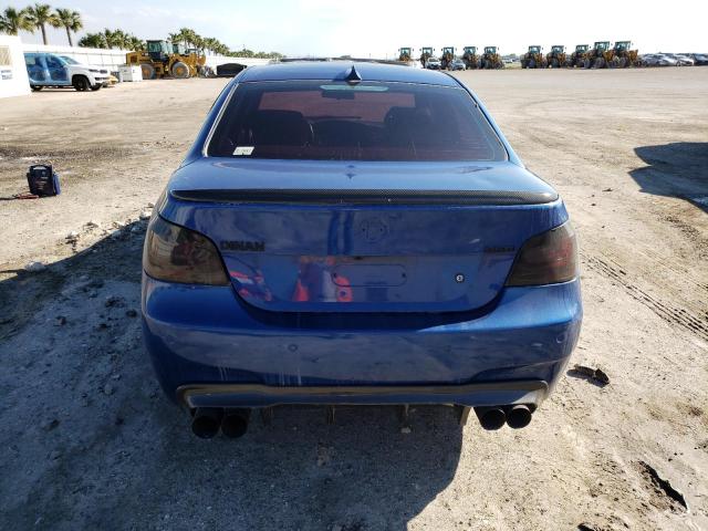 WBANB53546CP00158 - 2006 BMW 550 I BLUE photo 6