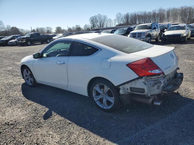 1HGCS2B8XBA005727 - 2011 HONDA ACCORD EXL WHITE photo 2