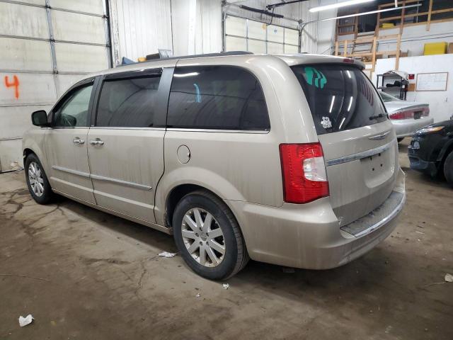 2C4RC1CG0CR400745 - 2012 CHRYSLER TOWN & COU TOURING L GOLD photo 2