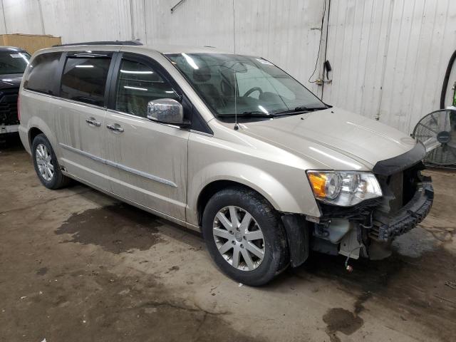 2C4RC1CG0CR400745 - 2012 CHRYSLER TOWN & COU TOURING L GOLD photo 4