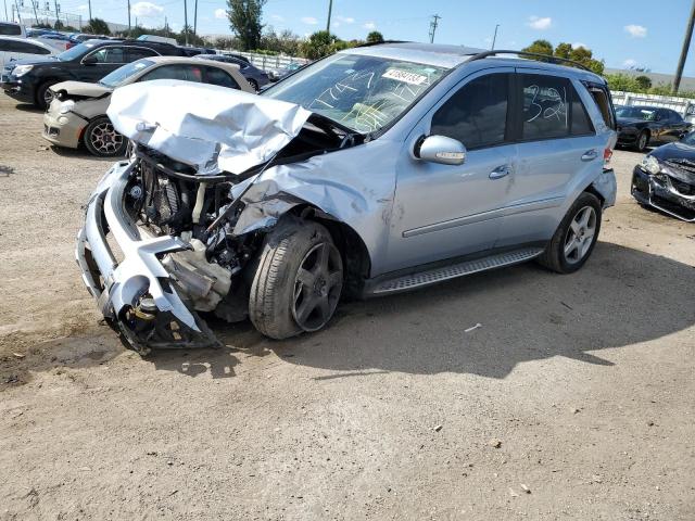 4JGBB72E38A397743 - 2008 MERCEDES-BENZ ML 550 BLUE photo 1