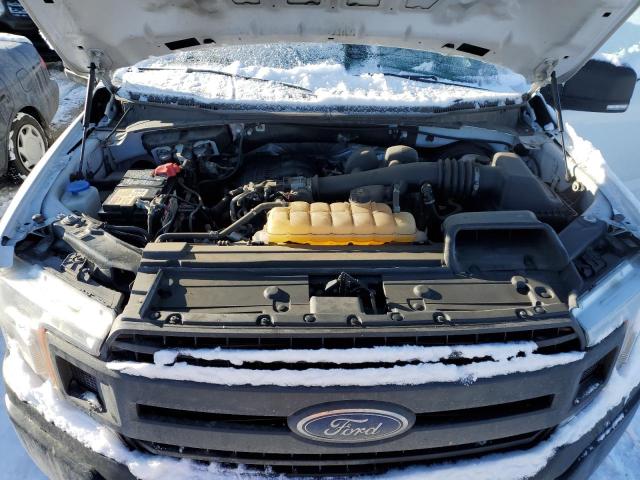 1FTEX1CB5LFC12737 - 2020 FORD F150 SUPER CAB WHITE photo 11