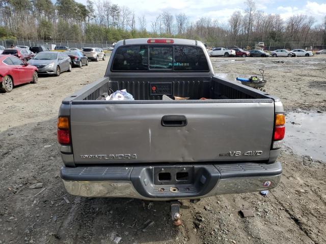 5TBBT44101S152099 - 2001 TOYOTA TUNDRA ACCESS CAB SILVER photo 6