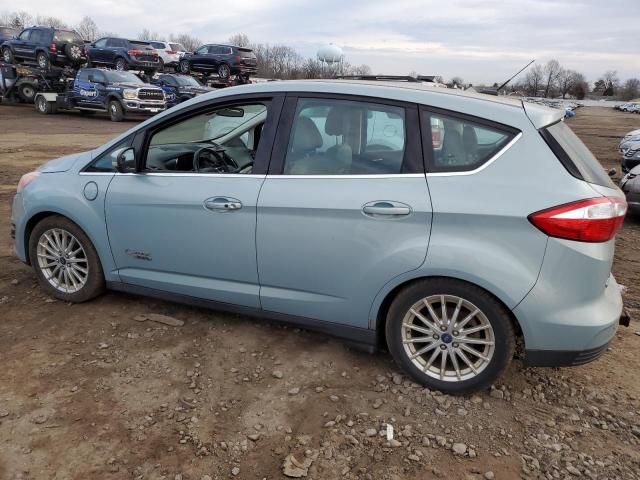 1FADP5CU3EL510878 - 2014 FORD C-MAX PREMIUM BLUE photo 2