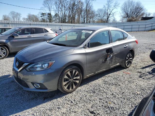 3N1AB7AP4KY341318 - 2019 NISSAN SENTRA S CHARCOAL photo 1