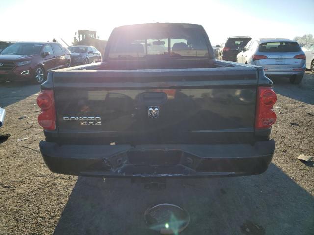 1D7HW68K98S501923 - 2008 DODGE DAKOTA SPORT BLACK photo 6