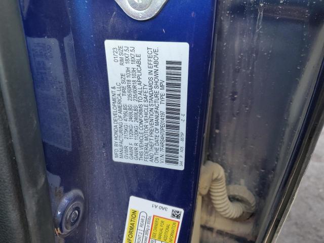 7FARS4H70PE014197 - 2023 HONDA CR-V EXL BLUE photo 13