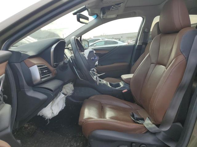 4S4BTGPD6L3205144 - 2020 SUBARU OUTBACK TOURING LDL მწვანე ფოტო 7