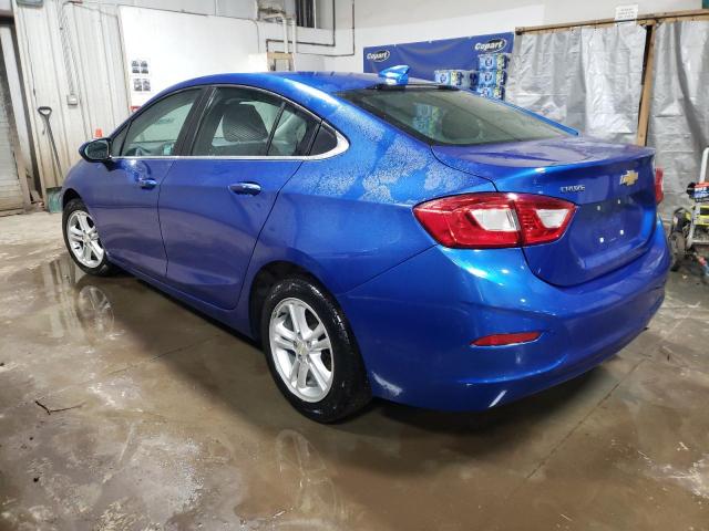 1G1BE5SM3J7183824 - 2018 CHEVROLET CRUZE LT BLUE photo 2