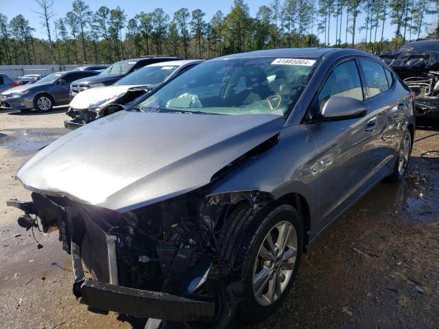 5NPD84LF4JH274422 - 2018 HYUNDAI ELANTRA SEL GRAY photo 1