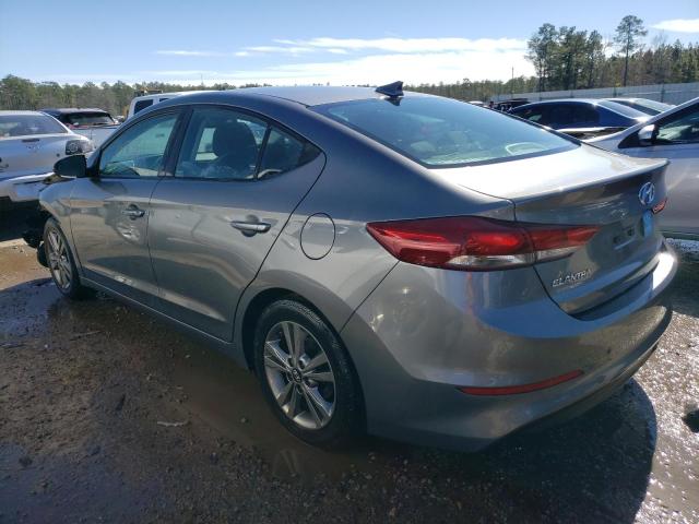 5NPD84LF4JH274422 - 2018 HYUNDAI ELANTRA SEL GRAY photo 2