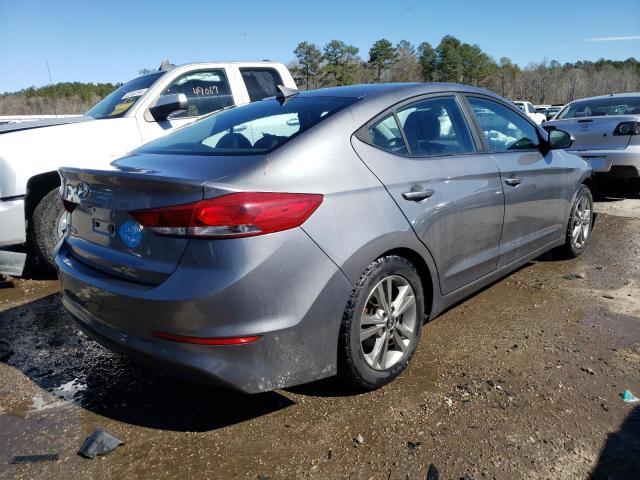 5NPD84LF4JH274422 - 2018 HYUNDAI ELANTRA SEL GRAY photo 3