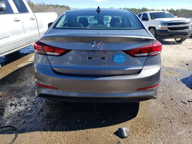 5NPD84LF4JH274422 - 2018 HYUNDAI ELANTRA SEL GRAY photo 6