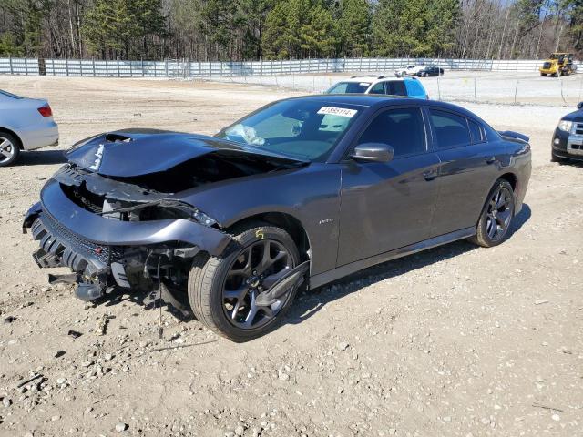 2C3CDXCT7KH562402 - 2019 DODGE CHARGER R/T GRAY photo 1