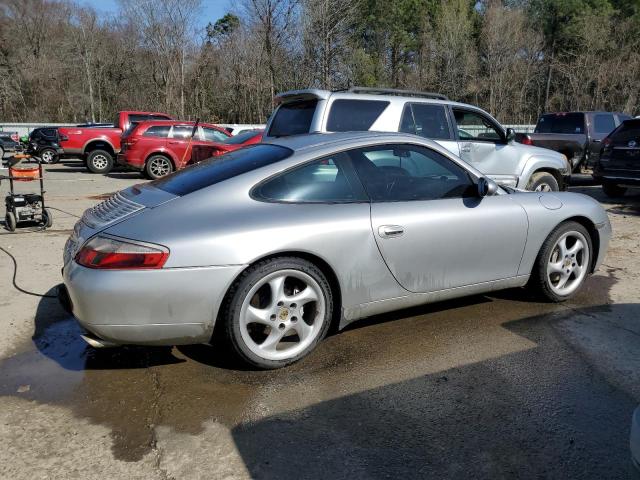 WP0AA29911S620604 - 2001 PORSCHE 911 CARRERA 2 SILVER photo 3