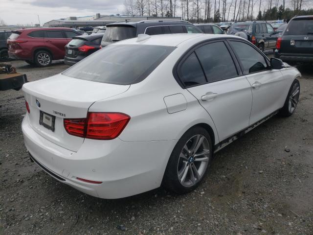 WBA3C1C58EK106318 - 2014 BMW 328 I SULEV WHITE photo 3