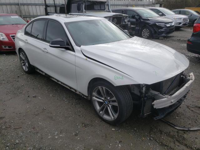 WBA3C1C58EK106318 - 2014 BMW 328 I SULEV WHITE photo 4