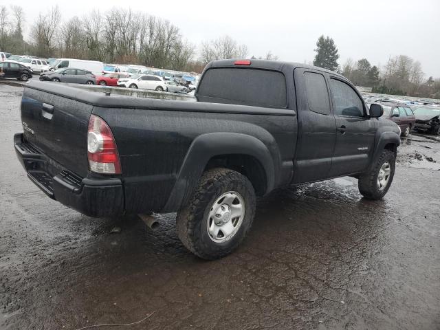 5TEUX4EN0AZ734244 - 2010 TOYOTA TACOMA ACCESS CAB BLACK photo 3